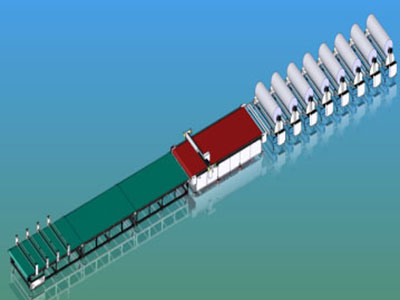 Corte Digital de Fibra de Vidrio para Cuchillas de Turbina de Aire